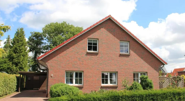 Коттедж Jever-Ferienhaus Gartenblick