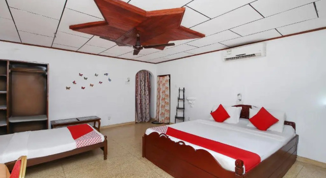 Двухместный номер Standard с балконом и с видом на сад New Okay Hotel