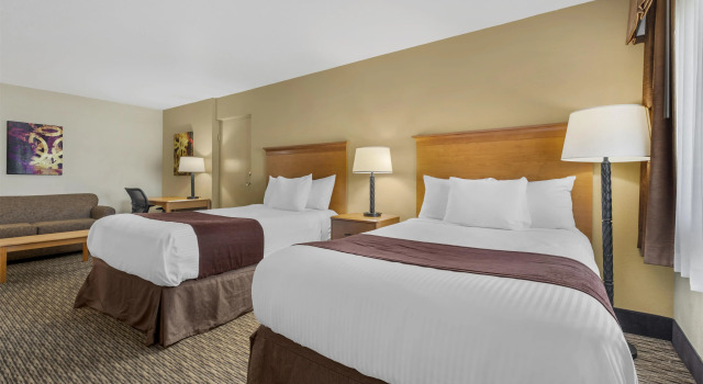 Четырёхместный номер Standard Best Western Winchester Hotel