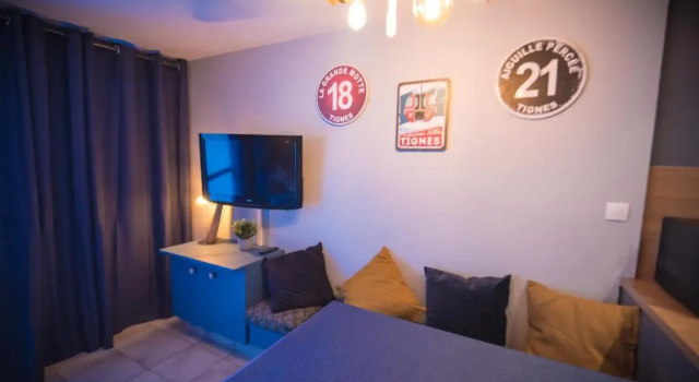 Vue Lac - Appartement 4 personnes - Tignes le Lac - 803, Book Lejlighed Tignes Espace Killy