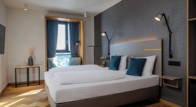 Двухместный номер Deluxe с видом на город Welcome Hotel Kronberg Musikquartier