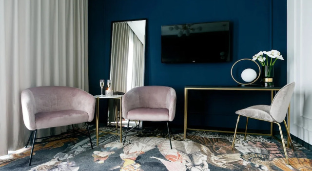 Двухместный номер Deluxe с балконом и с видом на сад Queen Boutique Hotel