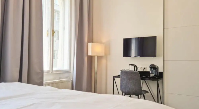 Двухместный номер Economy с видом на улицу Pension Mozart - Vienna Center, Self Check-in