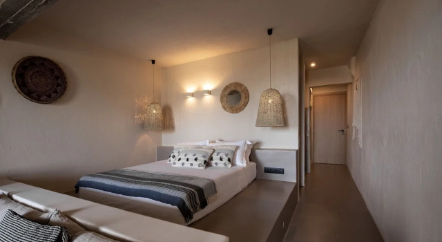 Номер Deluxe Цокольный этаж с видом на море Seesoo Paros Beachfront Luxury Hideaway