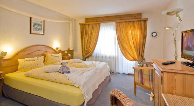 Двухместный номер Comfort с балконом и с видом на горы Hotel Restaurant Bürchnerhof