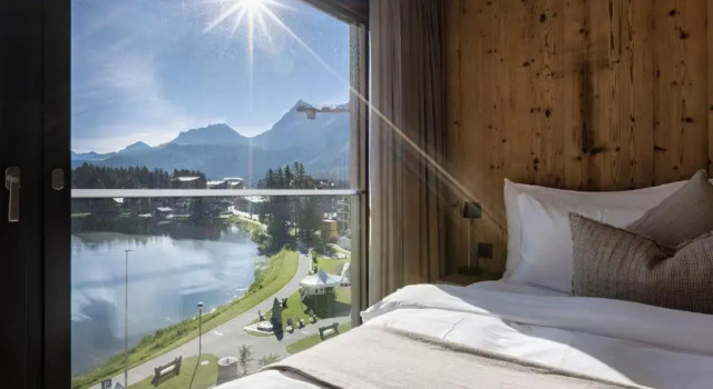Номер Deluxe с видом на озеро Postresidenz am See