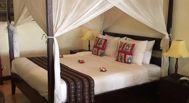 Вилла с балконом и с видом на сад Cham Villas Resort