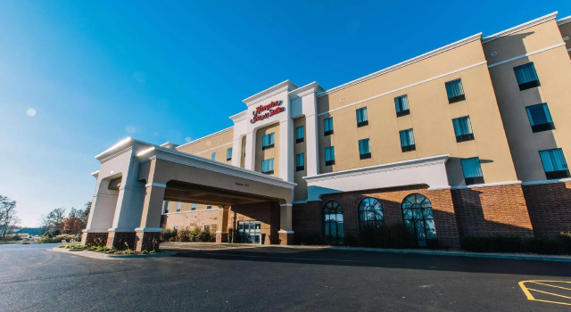 Четырёхместный люкс c 1 комнатой Hampton Inn & Suites Effingham