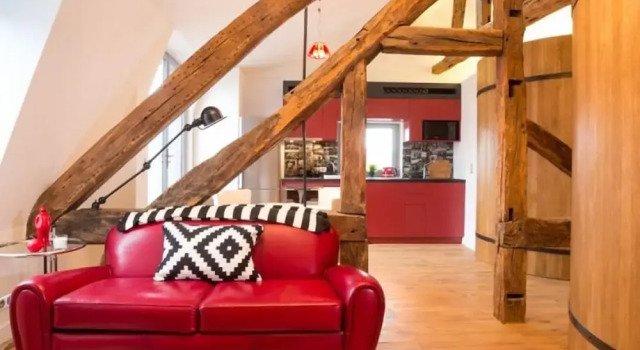 Апартаменты Deluxe с видом на город Dijon La Belle Adresse