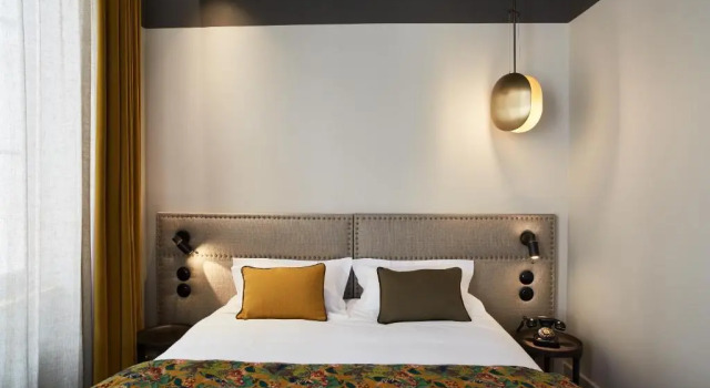 Двухместный номер Standard с видом на город Hôtel de lAbbaye Lyon - Boutique Hôtel
