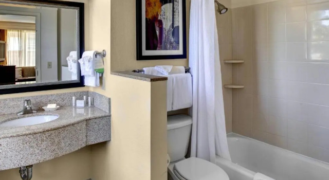 Люкс c 1 комнатой Courtyard by Marriott Kansas City Country Club Plaza