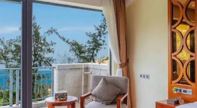 Люкс Deluxe c 1 комнатой с видом на море Naqin Peninsula Geological Ocean Park Hotel