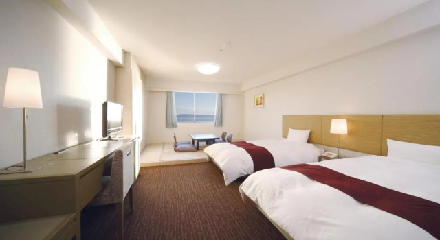 Семейный номер Standard с видом на море Grand Mercure Minamiboso Resort & Spa