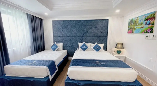 Трёхместный семейный номер Standard с 2 комнатами Senior Hotel