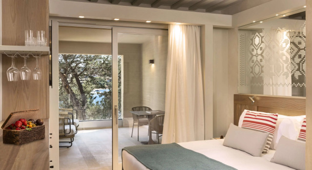 Двухместный номер Deluxe с видом на море 7Pines Resort Sardinia - A Destination By Hyatt