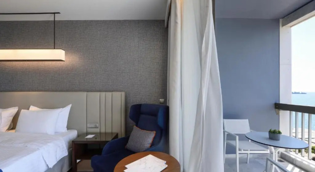 Двухместный номер Executive с видом на море Отель Makedonia Palace