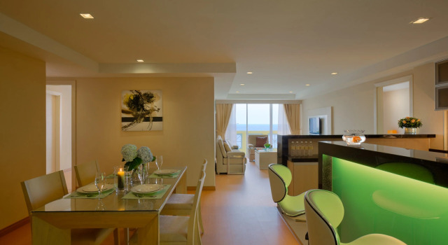 Апартаменты с 3 комнатами Blanco Apartment Hotel