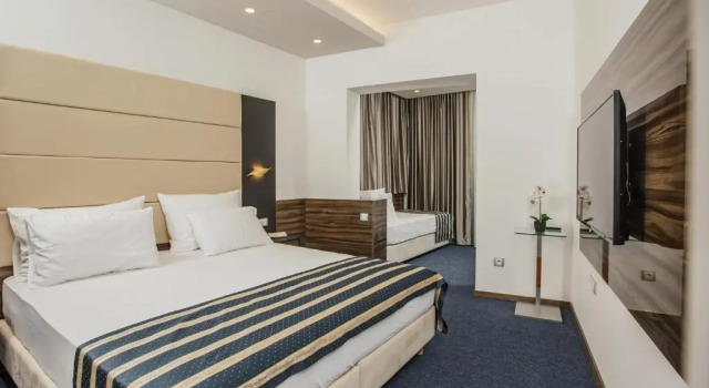 Трёхместный номер Standard с балконом и с видом на парк Hotel Eden