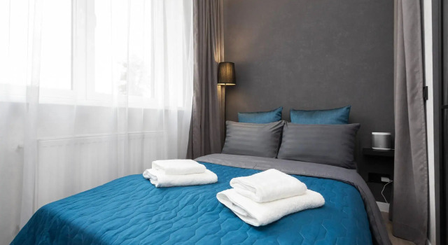 PALMBURG Apartments on Yuzhnoye Polukoltso Street, Rezervasyon Daire Kaliningrad Kaliningrad Oblastı