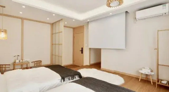 Семейный люкс с красивым видом из окна Quanhe Homestay