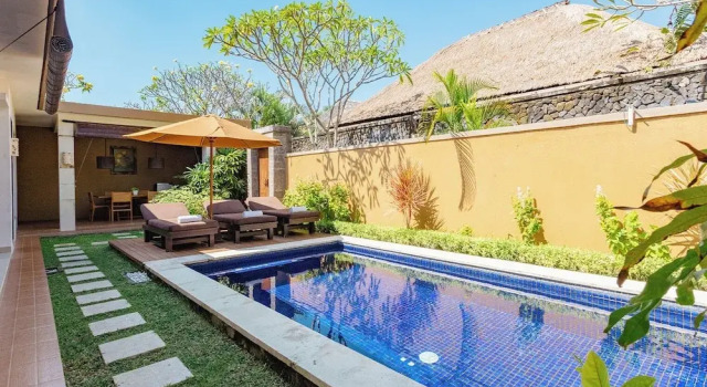 Вилла с 2 комнатами с балконом The Yubi Boutique Villas Seminyak