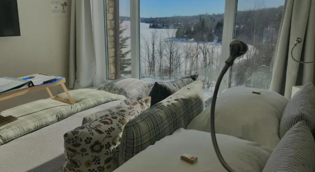 Standard dublă cameră cu vedere la râu Auberge Tom B&B