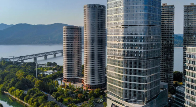Двухместный номер Standard с видом на город Le Meridien Hangzhou, Binjiang
