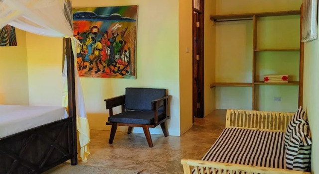 Номер Deluxe Hapahapa Zanzibar bungalows