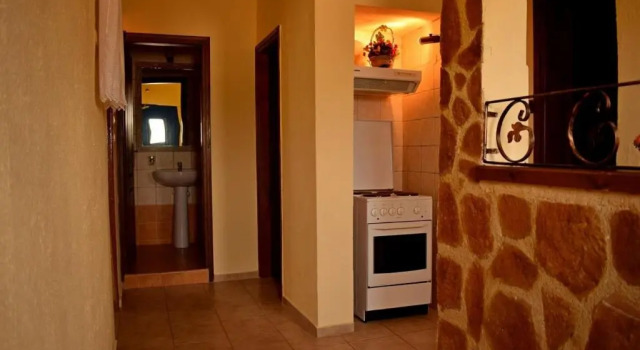 Апартаменты с 2 комнатами с видом на море Vrachos Apartments
