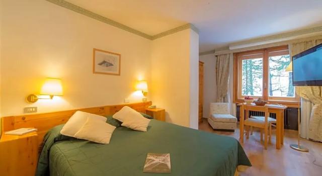 Двухместный номер Standard с видом на горы Chalet Valdotain