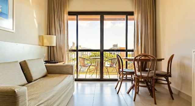 Двухместный люкс Studios modernos à beira-mar - Jurerê Beach Village JBVTOP