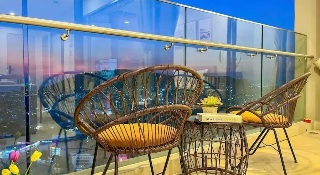 Номер Premium с балконом Milan Homestay - The Song Vung Tau Apartment