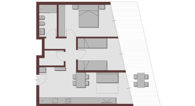 Апартаменты с 2 комнатами SOLeARIA residence