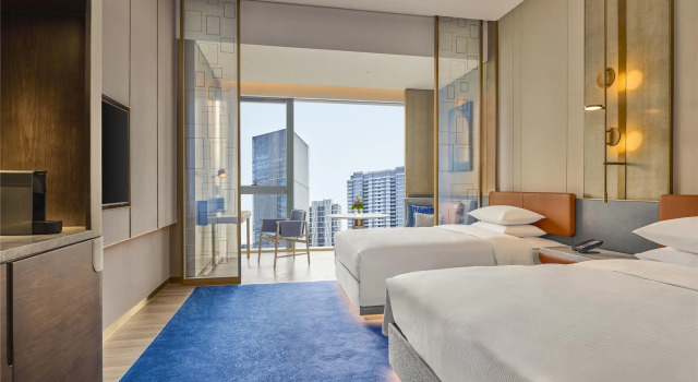 Двухместный номер Executive Hilton Shanghai Zhangjiang Science City