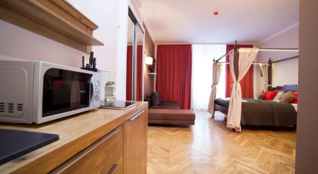 Студия Deluxe Residence B&B La Fontaine Aparthotel