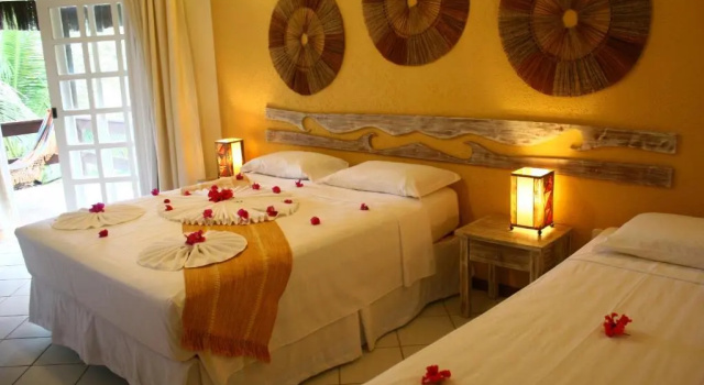 Трёхместный номер Deluxe Ecoporan Hotel Charme Spa & Eventos