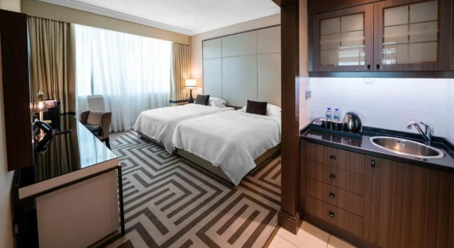 Апартаменты с 2 комнатами Al Maha Arjaan by Rotana
