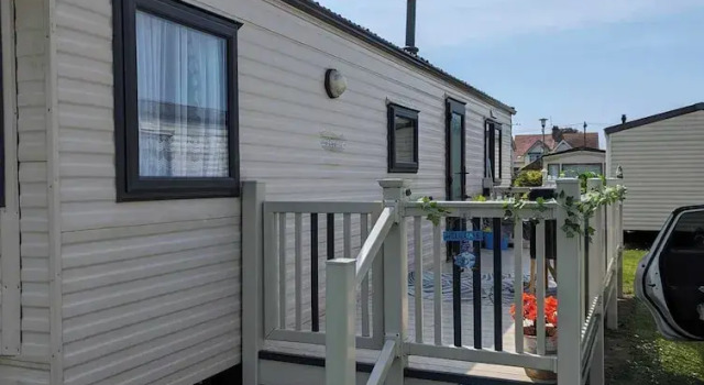Шале Serenity Place Caravan 2 Double Beds With Varanda