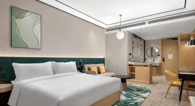 Номер Deluxe Hilton Garden Inn Rizhao High-Tech Zone
