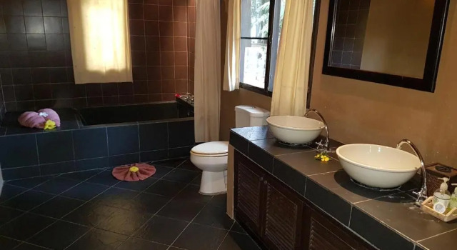 Люкс Deluxe Melina Beach Front Bungalows