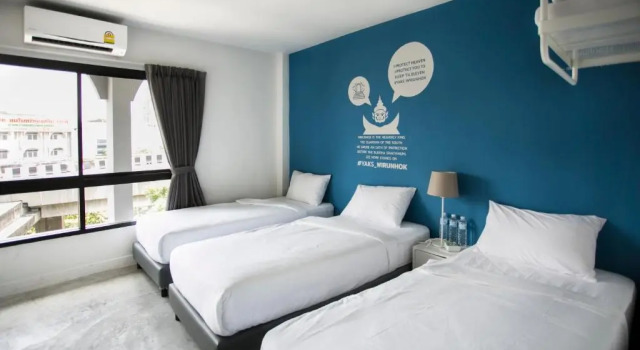 Трёхместный номер Private Yaks House Hostel