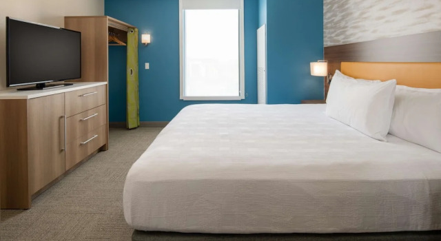 Двухместный люкс для гостей с ограниченными возможностями Home2 Suites By Hilton Boise Downtown