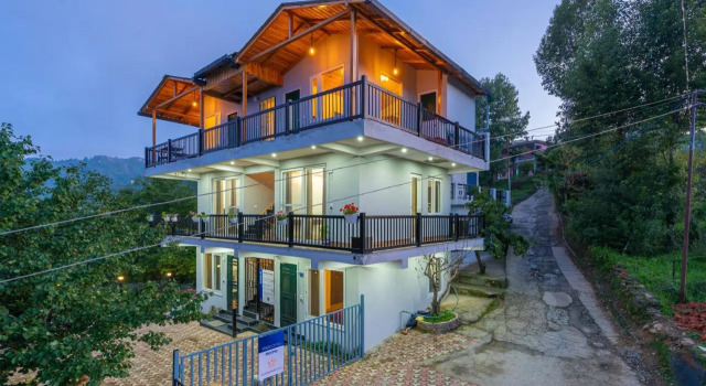 SaffronStays Kenny's Kove, Mukteshwar, Rezervovat Hotel Nainital Uttarakhand