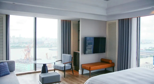 Двухместный номер Premium с видом на реку Somerset Pudong Riverside Shanghai