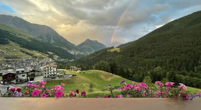Двухместный номер Deluxe с балконом Hotel San Carlo, tra Bormio e Livigno