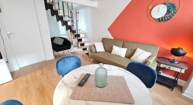 Апартаменты Le Duplex Du Château Centre Ville Calme