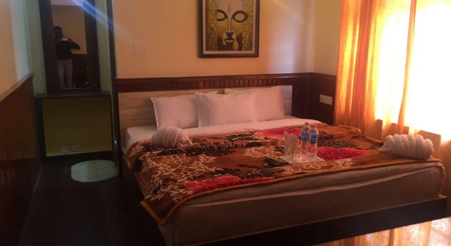 Двухместный номер Deluxe с балконом и с красивым видом из окна Hotel Golden Sunrise & Spa