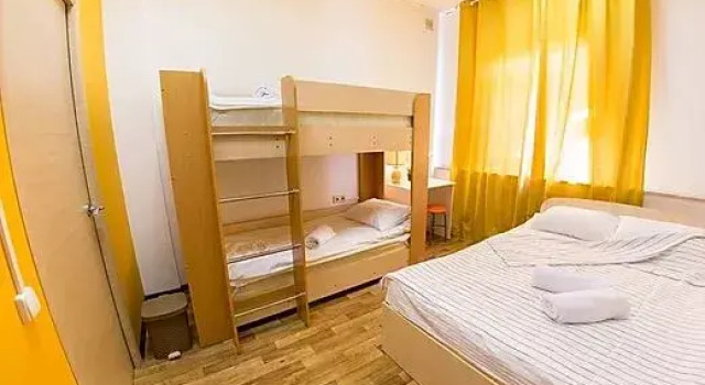 Кровать в общем номере Хостел Z