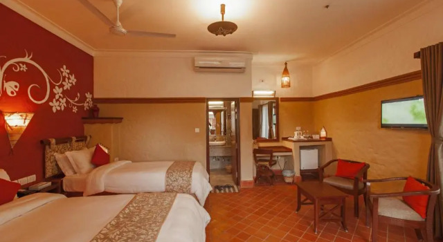 Номер Deluxe с балконом Green Park Chitwan