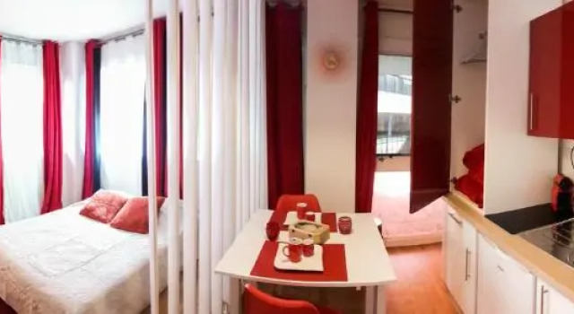 Studio rouge Ramblas Centre Toulouse